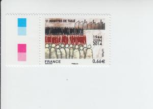 2014 France Tulle Martyrs WWII  (Scott 4625) MNH