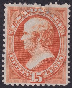 #163 Mint NG, VF, Sharp color, 1 pulled perf, small thin (CV $650 - ID46376) ...