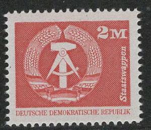 German Democratic Republic Scott # 2084, mint nh, variation import-paper