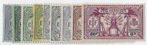 New Hebrides Sc #17-25  set of 9 OG VF