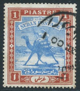 Sudan, Sc #13, 1p Used