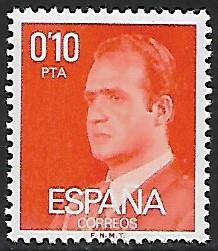 Spain # 1969 - King Juan Carlos 0,10pta  - MNH
