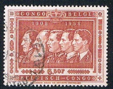 Belgian Congo 304 Used Kings of Belgium (BP15012)