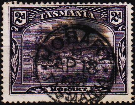 Tasmania. 1899 2d S.G.251b Fine Used