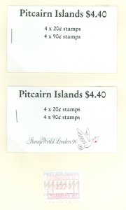 Pitcairn Islands #301b/306b Unused Multiple