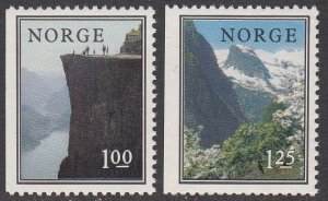 Norway 677-678 MNH CV $1.60