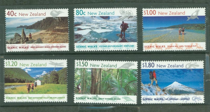 New Zealand #1602-1607  Single (Complete Set)
