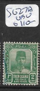 MALAYA TRENGGANU (P0802B) 2C  SG  27A  VFU 