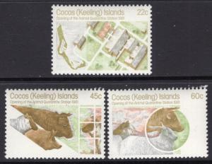 Cocos Keeling Islands 65-67 MNH VF