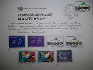 Set of United Nations Exploration and Peaceful uses of outer space