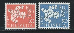 Switzerland 410-11 1961 Europa set MNH