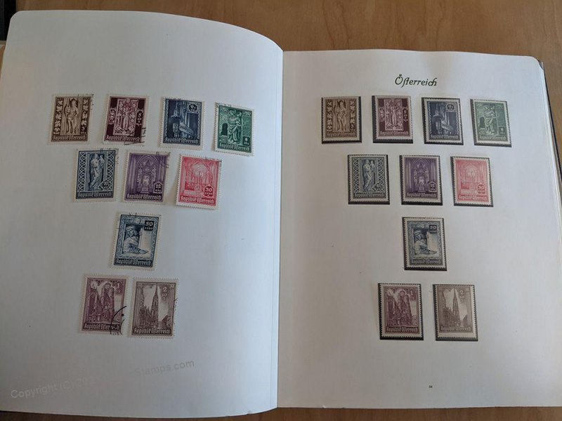 Austria Postwar Collection Graz Renner Sheets Birds Kids MNH + Many Used G105674