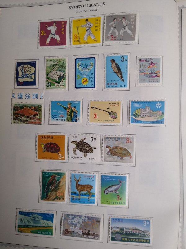 collection on pages Ryukyus CV $80