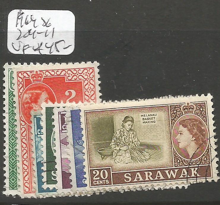 Sarawak 1969 SG 204-11 VFU (6csl)