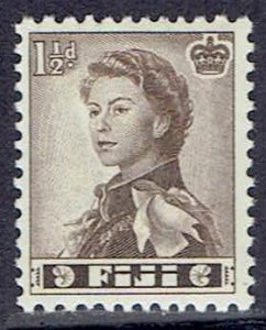 Fiji, Scott #165; 1 1/2p Queen Elizabeth II, MH