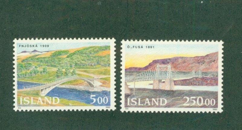 ICELAND 754-5 MNH CV$ 8.75  BIN$ 5.25