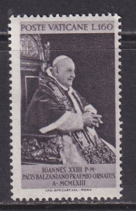 Vatican City (1963) #361 MNH, gum toned. See both scans