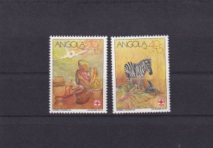 SA24d Angola 1991 13th Anniv of the Angolan Red Cross mint stamps