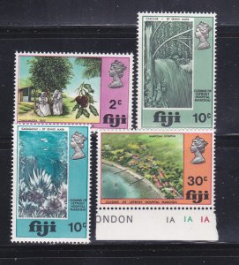 Fiji 289-292 Set MNH Various