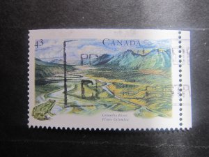 Canada #1515 Heritage Rivers Nice stamps  {ca732}