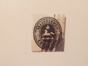 GERMANY: BRUNSWICK STAMP. USED # 23. $$$$$$$$$$$ H/V.