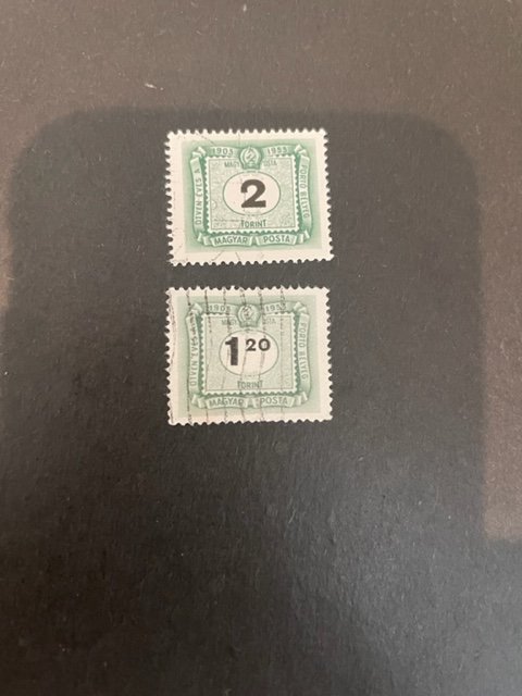 Hungary sc J226,J227 u