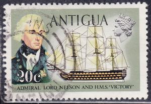 Antigua 250 USED 1970 Admiral Nelson & Victoria