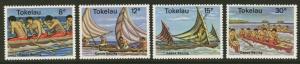 Tokelau Sc# 65-8 MNH Canoe Racing