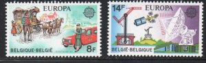 Belgium Sc 1031-32 1979 Europa stamp set mint NH