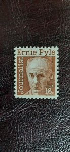 US Scott #1398; 16c Ernie Pyle from 1971; MNH, og; VF/XF centering