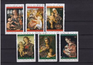 SA23i Burundi 1971 The 25th Anniversary of UNICEF overprinted used stamps