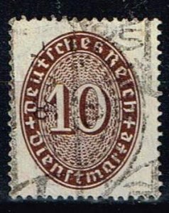 Germany 1933,Sc.#O71 used, Value in an oval