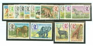 Swaziland #160-174 Unused Single (Complete Set) (Wildlife)