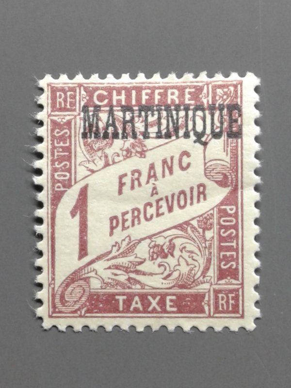 Martinique J23  F-VF MH. Scott $ 8.75