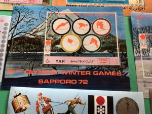 Sapporo Olympic City 1972 8 stamps sheets A20168