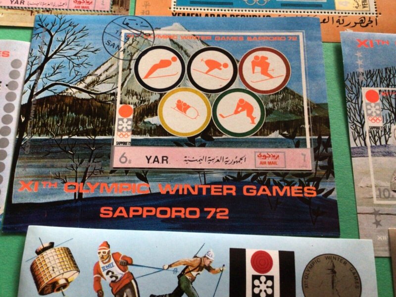 Sapporo Olympic City 1972 8 stamps sheets A20168