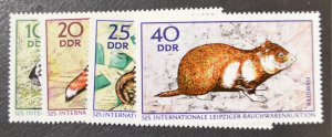 DDR Sc # 1172-75, VF MNH