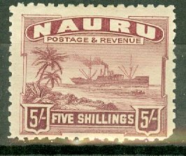 B: Nauru 29 mint CV $60