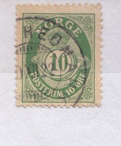 EARLY ISSUED NORWAY FINE USED  POSTAL MARK