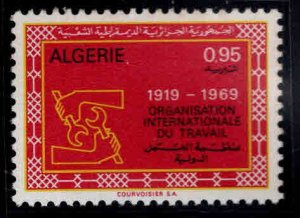 ALGERIA Scott 420 MNH** ILO stamp