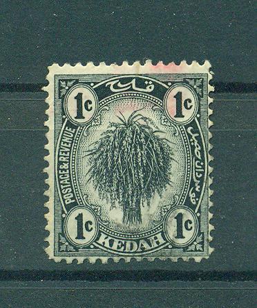 Malaya - Kedah sc# 24 used cat value $.25