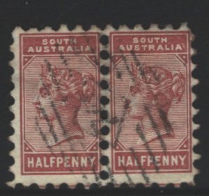 South Australia Sc#76 Used Pair