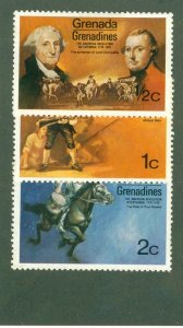 GRENADA GRENADINES 91-3 MH BIN $1.00