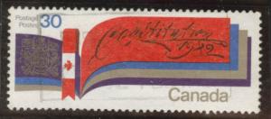 Canada Scott 916 used Constitution stamp 1982