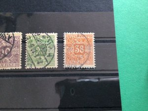 Denmark Newspaper postage due  used stamps A12032