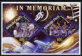 Haiti 2006 In Memoriam (Soyuz & Challenger) perf shee...