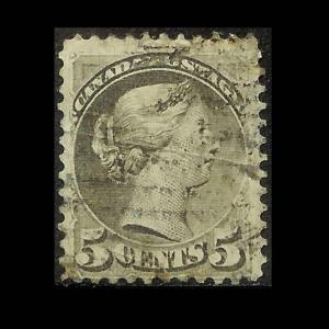 Canada -  Scott # 38 U - note crease