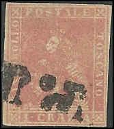 Italian States - Tuscany - 12 - Used -  SCV-1100.00