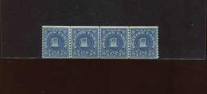 Scott RF26A Playing Cards Revenue Coil Line Strip of 4 Stamps NH (Stock RF26A-5)