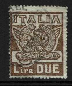 Italy SC# 163, Used, Pencil Mark - Lot 112016